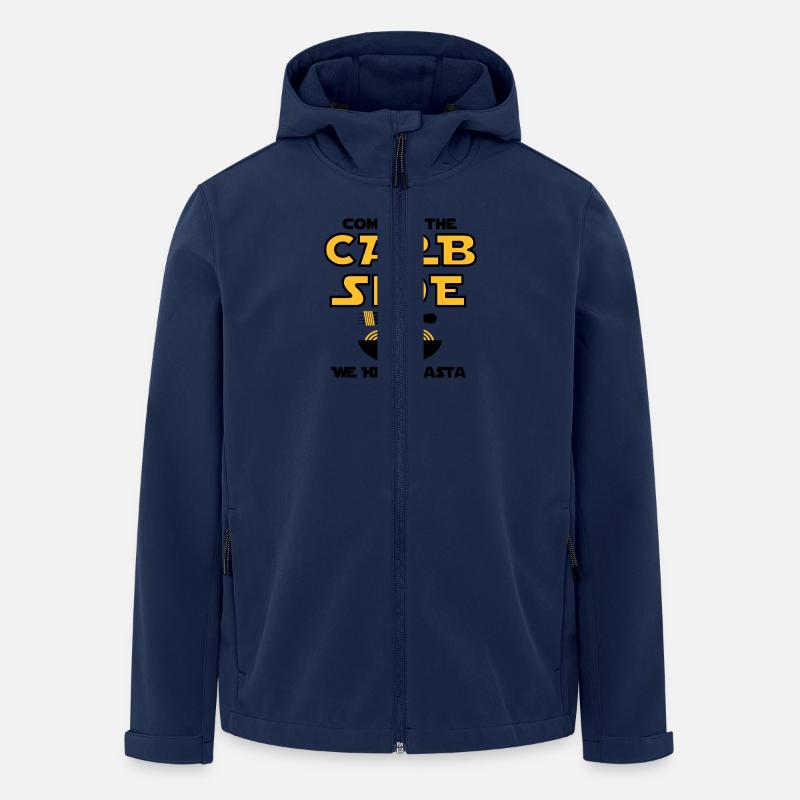 Diät - Recycelte Männer Softshell-Jacke Discoverer von Stanley/Stella - Navy