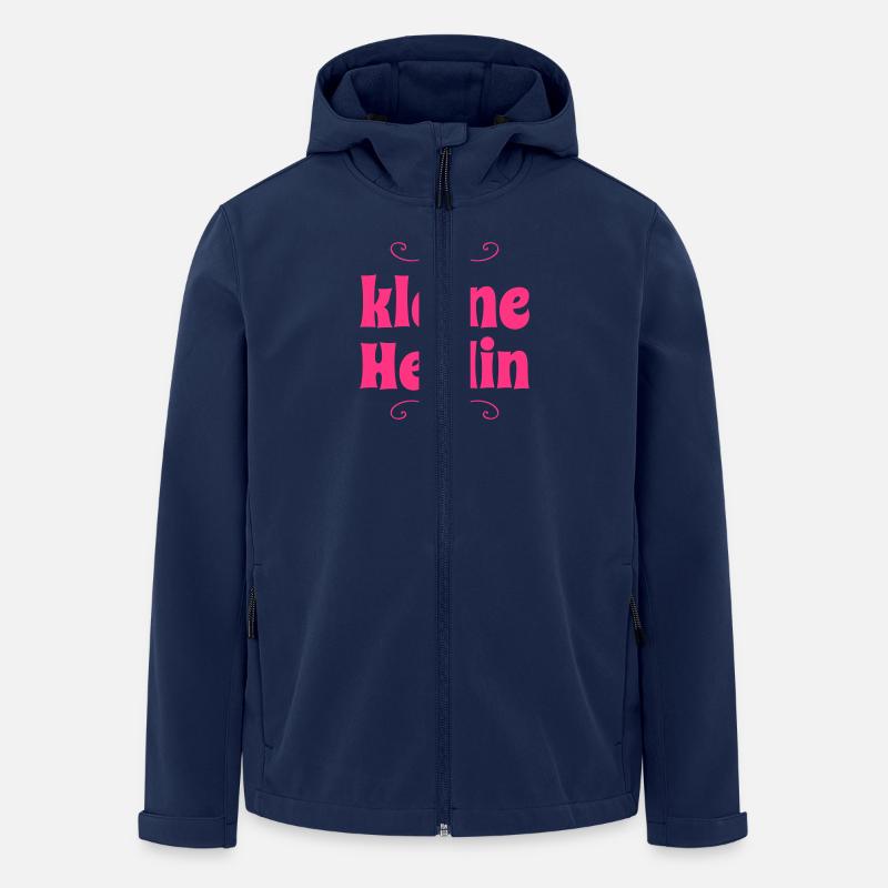 Kleine Heldin - Recycelte Männer Softshell-Jacke von Stanley/Stella - Navy