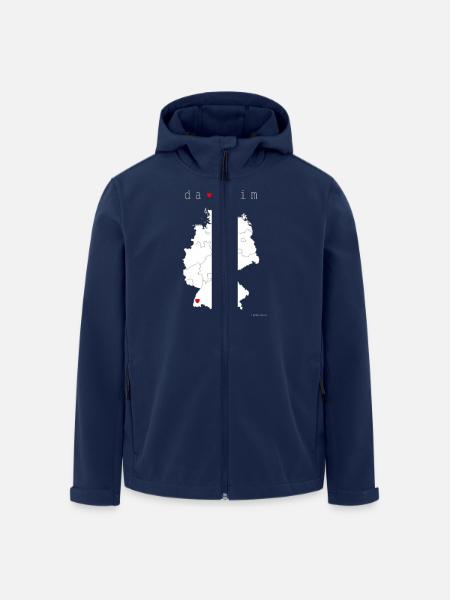 DA HEIM Shirt Männer - Recycelte Männer Softshell-Jacke von Stanley/Stella - Navy