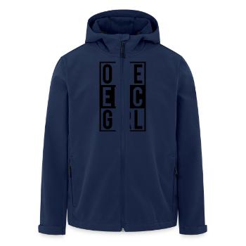 One epic Girl - Men’s Recycled Softshell Jacket by Stanley/Stella - navy - Front - AI Model Male 185 light (185cm)