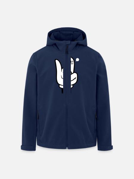 Rock You - Veste softshell homme en polyester recyclé Stanley/Stella - marine