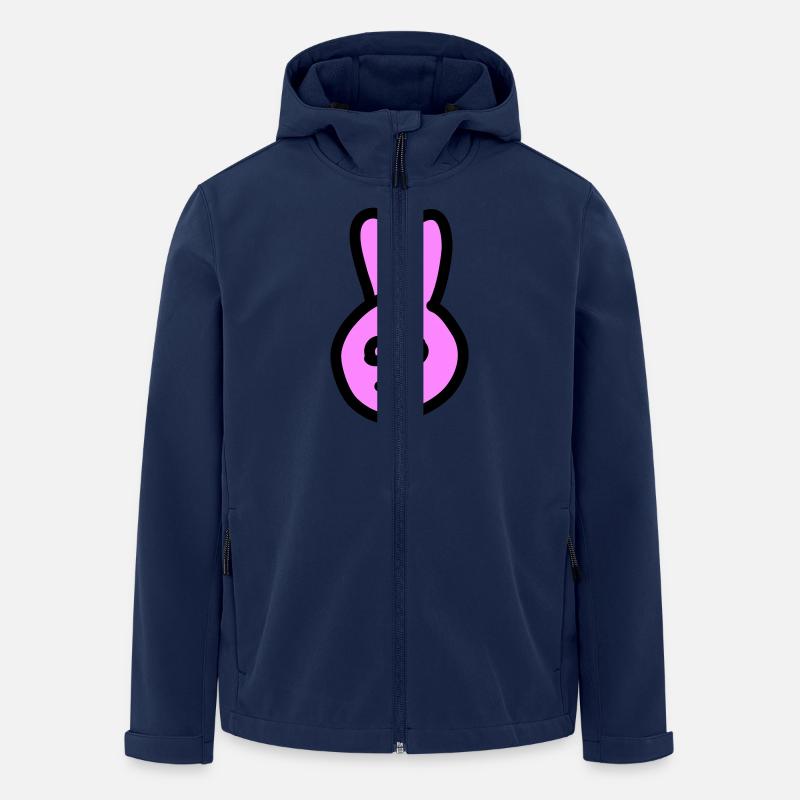 Bunny 2c - Recycelte Männer Softshell-Jacke von Stanley/Stella - Navy