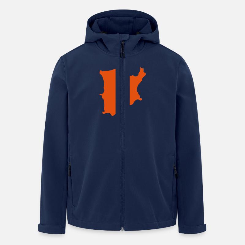 Koh Samui - Recycelte Männer Softshell-Jacke von Stanley/Stella - Navy