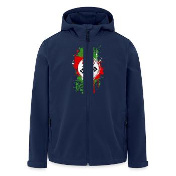 basque sport and tradition 08 - Veste softshell homme en polyester recyclé Stanley/Stella - marine - Devant - AI Model Male 185 light (185cm)