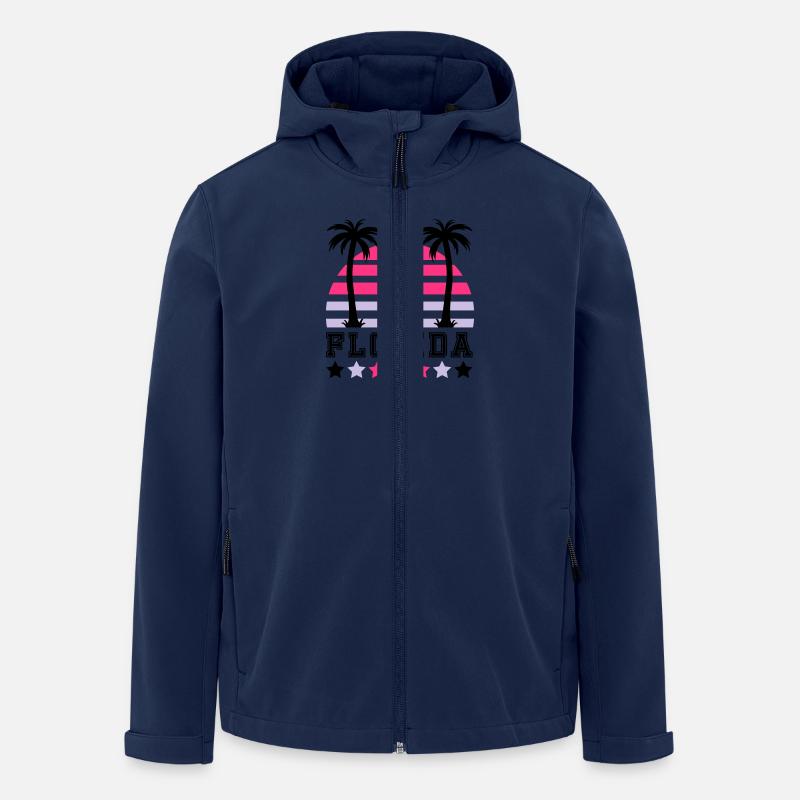 florida2 - Recycelte Männer Softshell-Jacke von Stanley/Stella - Navy