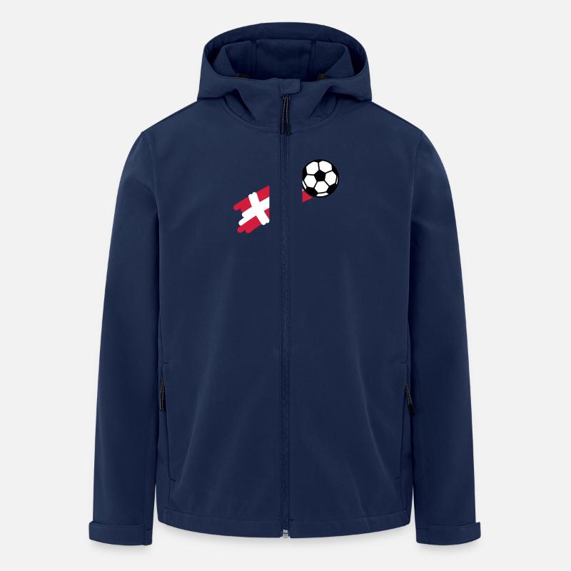 daenemark - Recycelte Männer Softshell-Jacke von Stanley/Stella - Navy
