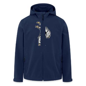 kata_guruma0 - Veste softshell homme en polyester recyclé Stanley/Stella - marine - Devant - AI Model Male 185 light (185cm)
