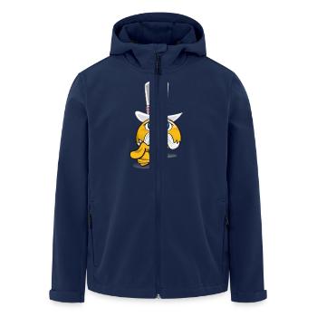 emoticon_recrute_2 - Veste softshell homme en polyester recyclé Stanley/Stella - marine - Devant - AI Model Male 185 light (185cm)