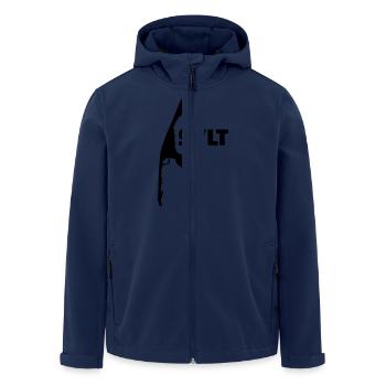 Sylt - Recycelte Männer Softshell-Jacke von Stanley/Stella - Navy - Vorne - AI Model Male 185 light (185cm)