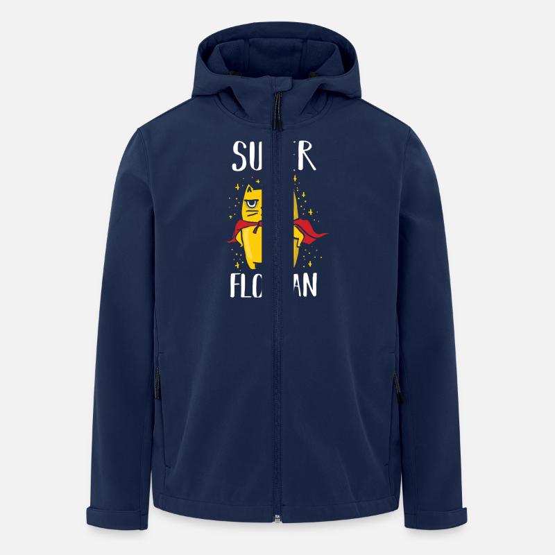 Florian - Veste softshell homme en polyester recyclé Stanley/Stella - marine