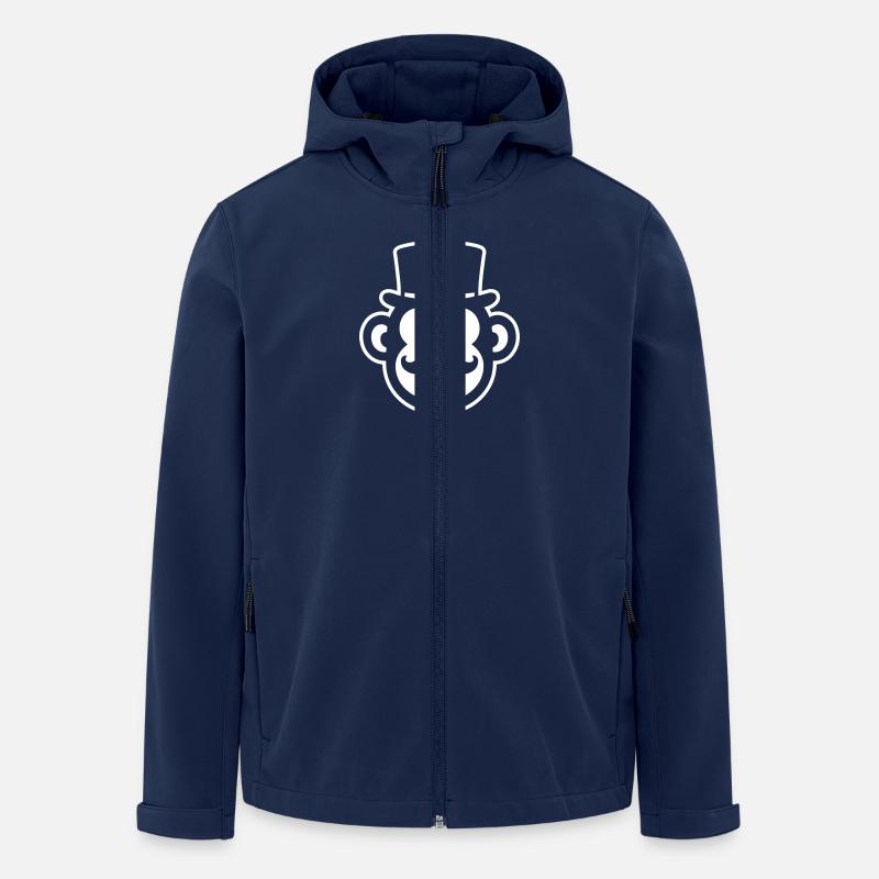 Bräutigam Affe Party - Recycelte Männer Softshell-Jacke von Stanley/Stella - Navy