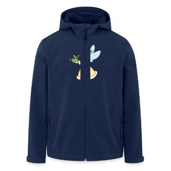 Christmas Fairy - Men’s Recycled Softshell Jacket by Stanley/Stella - navy - Front - AI Model Male 185 light (185cm)