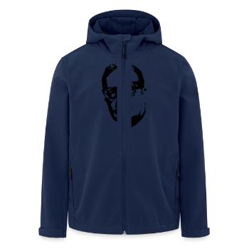 Salvador Allende - Recycelte Männer Softshell-Jacke von Stanley/Stella - Navy - Vorne - AI Model Male 185 light (185cm)