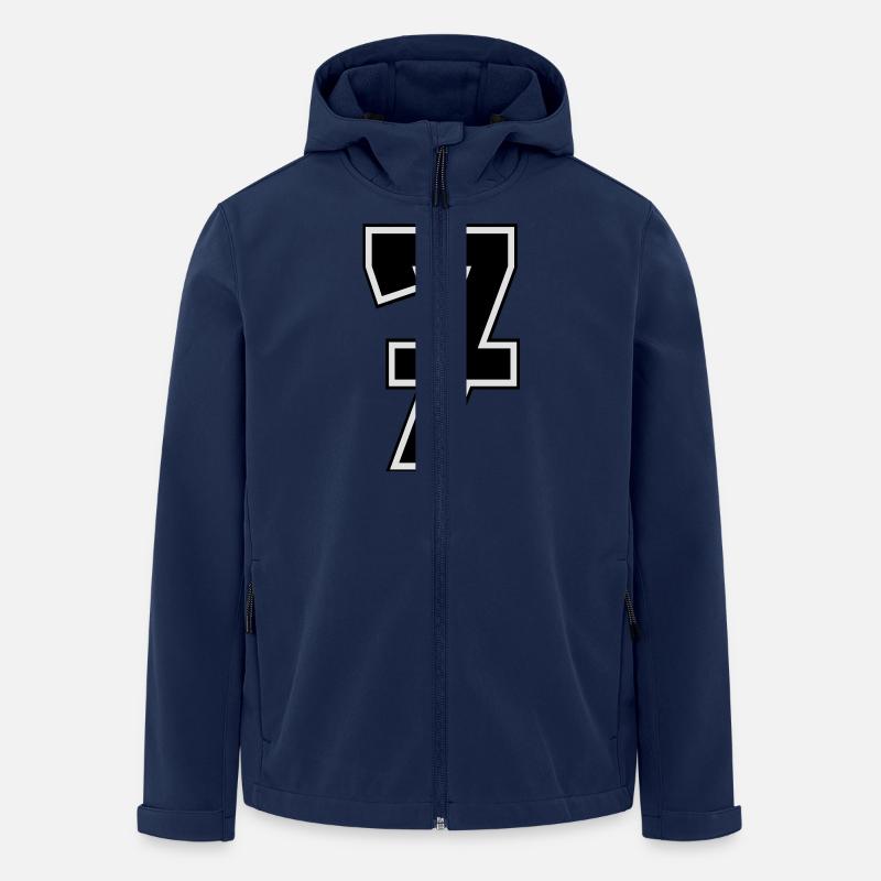 No 7 - Recycelte Männer Softshell-Jacke von Stanley/Stella - Navy