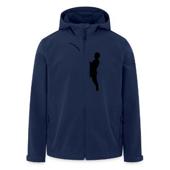 angler - Veste softshell homme en polyester recyclé Stanley/Stella - marine - Devant - AI Model Male 185 light (185cm)
