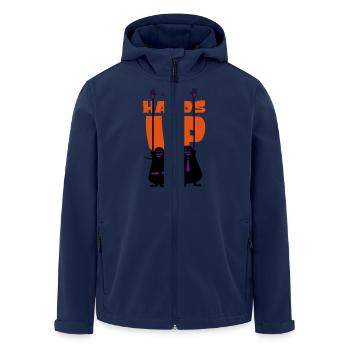 Mains-up - Veste softshell homme en polyester recyclé Stanley/Stella - marine - Devant - AI Model Male 185 light (185cm)
