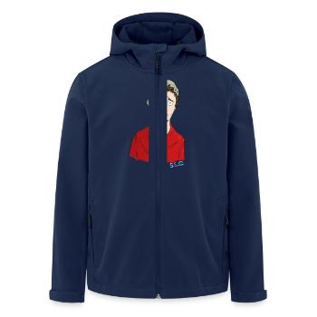 Geek - Women's Premium Longsleeve Shirt - Men’s Recycled Softshell Jacket by Stanley/Stella - navy - Front - AI Model Male 185 light (185cm)