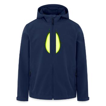 Avocat mignon - Veste softshell homme en polyester recyclé Stanley/Stella - marine - Devant - AI Model Male 185 light (185cm)