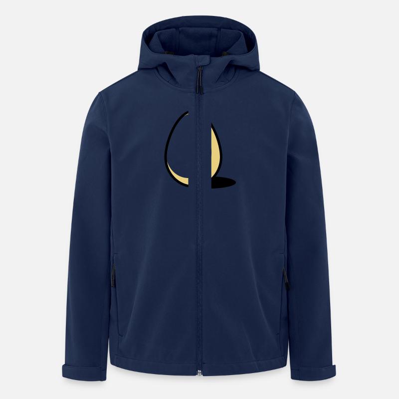 Ein Ei - Recycelte Männer Softshell-Jacke von Stanley/Stella - Navy