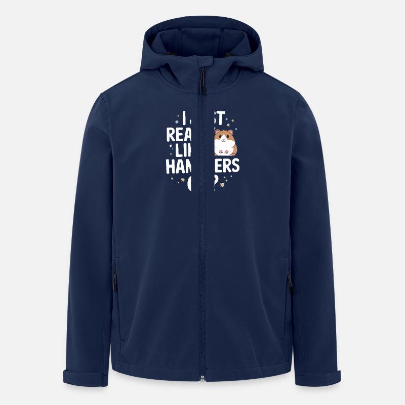 Hamster - Recycelte Männer Softshell-Jacke von Stanley/Stella - Navy