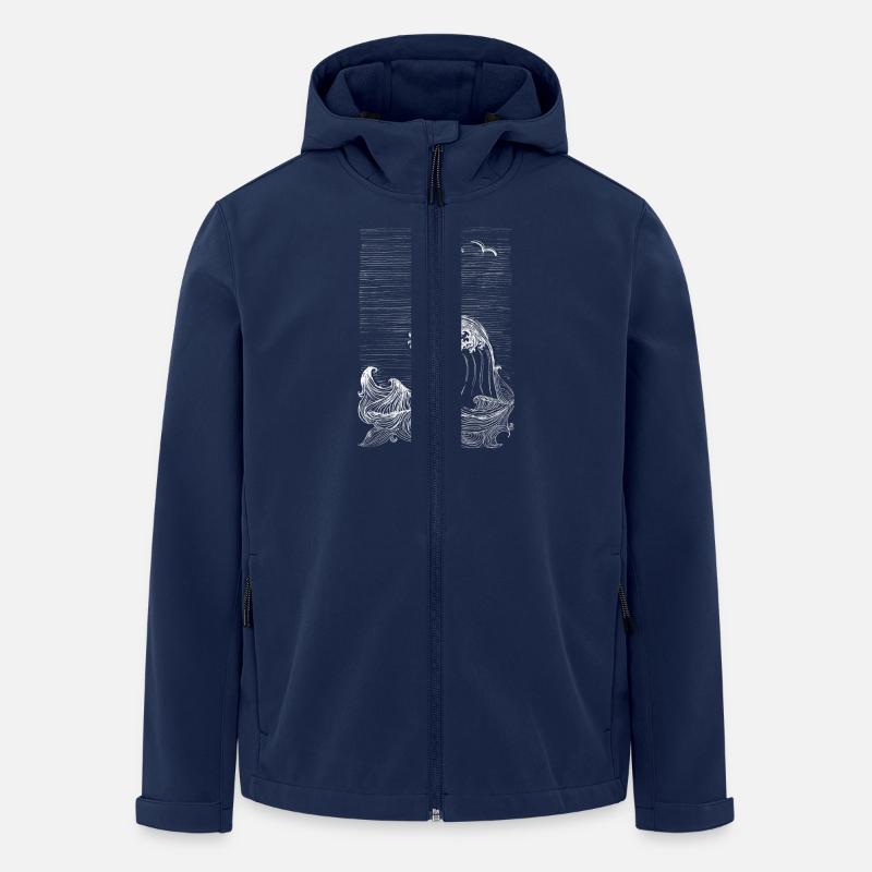 fabutastique atlantique - Recycelte Männer Softshell-Jacke von Stanley/Stella - Navy