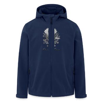 Osmanli Torunu T-Shirt - Recycelte Männer Softshell-Jacke von Stanley/Stella - Navy - Vorne - AI Model Male 185 light (185cm)