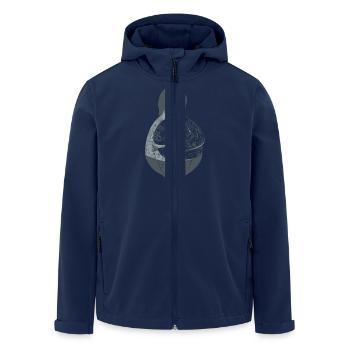 Tattoo Guy - Veste softshell homme en polyester recyclé Stanley/Stella - marine - Devant - AI Model Male 185 light (185cm)
