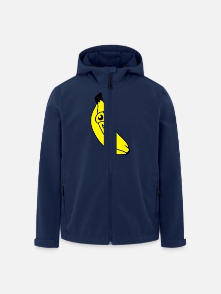 small banana - Men’s Recycled Softshell Jacket by Stanley/Stella - navy