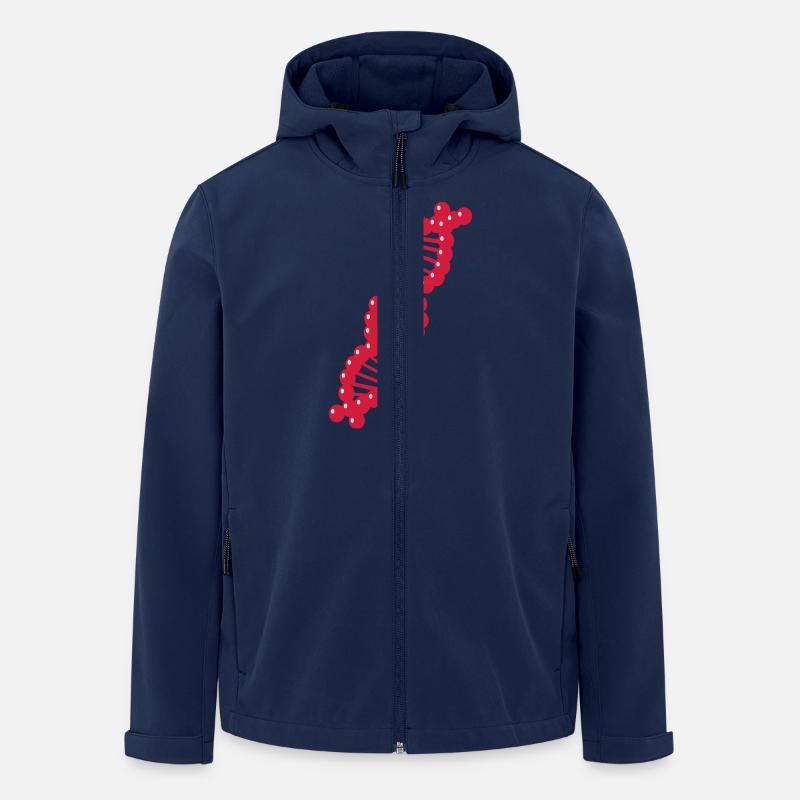 DNA - Recycelte Männer Softshell-Jacke von Stanley/Stella - Navy