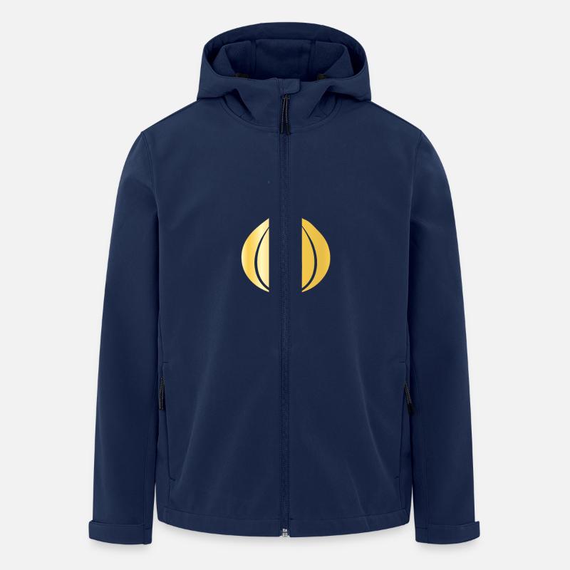 oignon - Veste softshell homme en polyester recyclé Stanley/Stella - marine