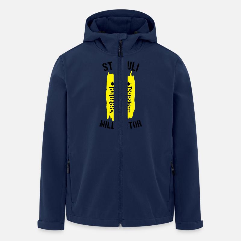 St.Paui Millerntor - Recycelte Männer Softshell-Jacke von Stanley/Stella - Navy