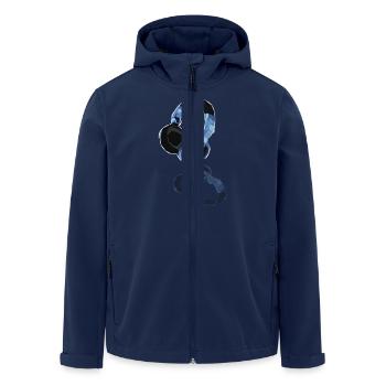 Casque DJ 2.0 - Veste softshell homme en polyester recyclé Stanley/Stella - marine - Devant - AI Model Male 185 light (185cm)