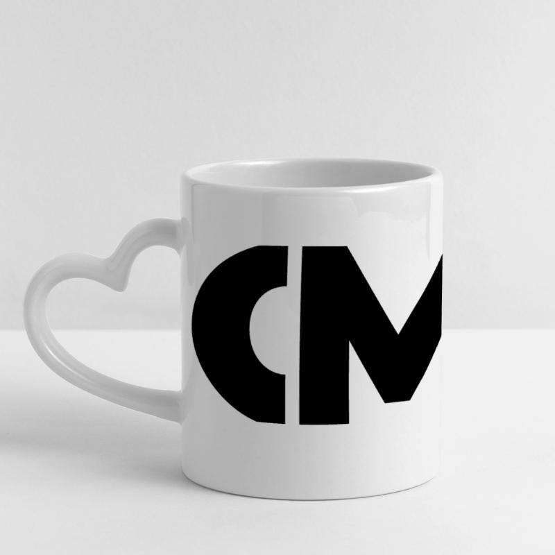 Omar Name Arabic First Name Gift Panoramic mug with heart handle