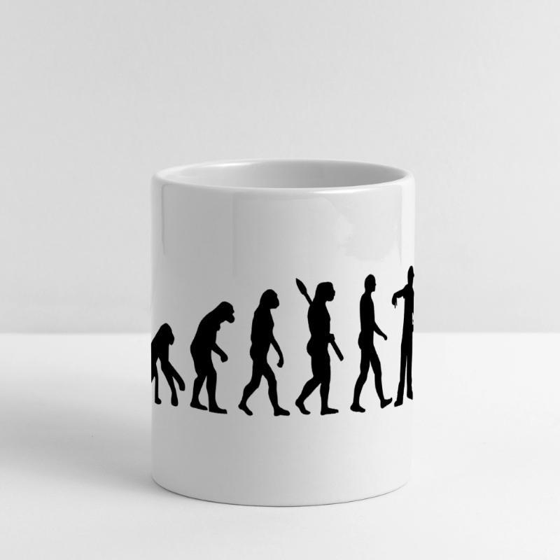 Évolution Rapper Mug panoramique avec anse en forme de cœur