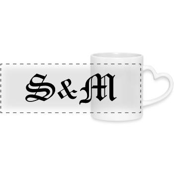 Sex__V027 - Mug panoramique avec anse en forme de cœur - blanc - Devant