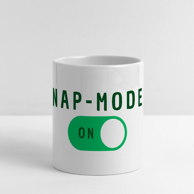 Nap Mode Active Panoramic mug with heart handle