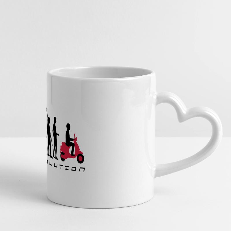 vespolution evolution__b_2c Mug panoramique avec anse en forme de cœur