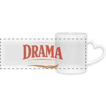 Horse Mood Humor Experienced Horse Owner - Panoramic mug with heart handle - white - Front
