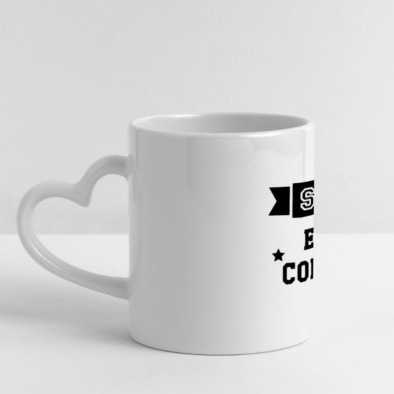 Expert Comptable / Comptabilité / Comptable / Mug panoramique avec anse en forme de cœur