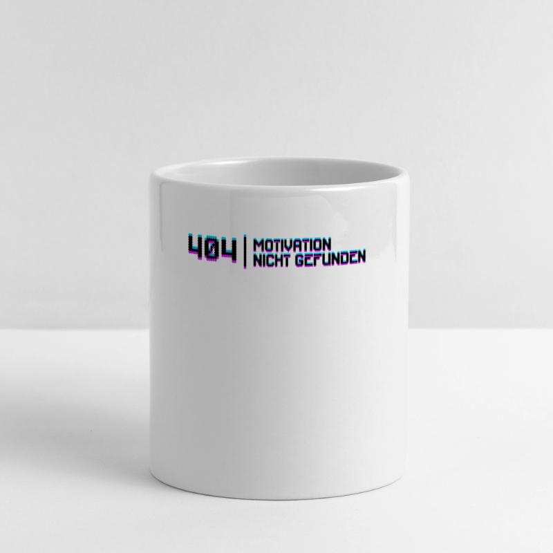 Déclaration de débogage du code développeur Entwickler Dev Mug panoramique avec anse en forme de cœur