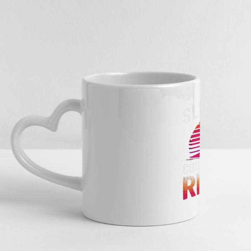 Sleep Eat Code Repeat Gift Programmeur Développeur Mug panoramique avec anse en forme de cœur