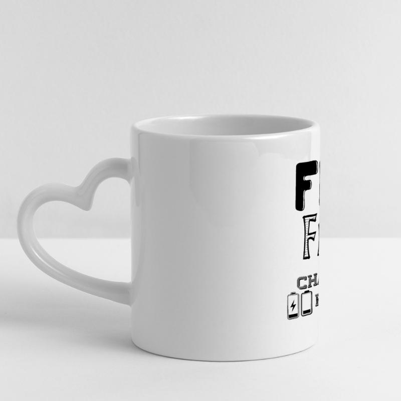 Future Brother Loading In Progress Panoramic mug with heart handle