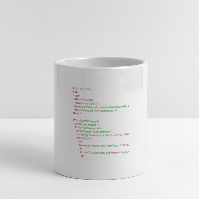 Code HTML5 Mug panoramique avec anse en forme de cœur