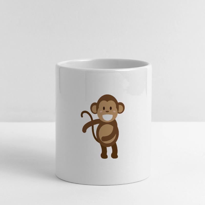 Dancer float dance gift dance trend dance monkey Panoramic mug with heart handle