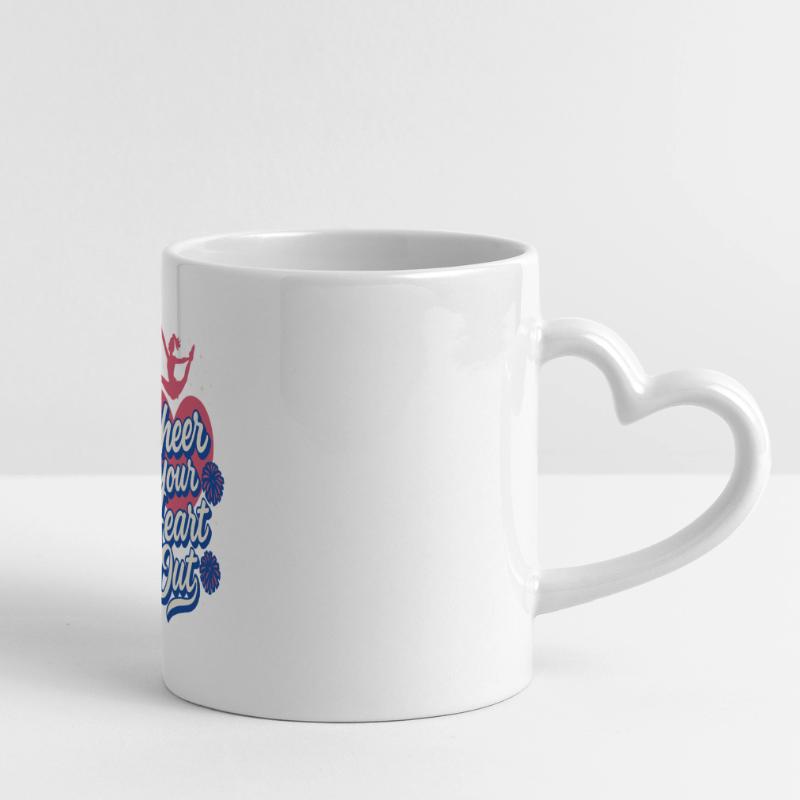 Je connais H.T.M.L - Comment rencontrer des dames Mug panoramique avec anse en forme de cœur