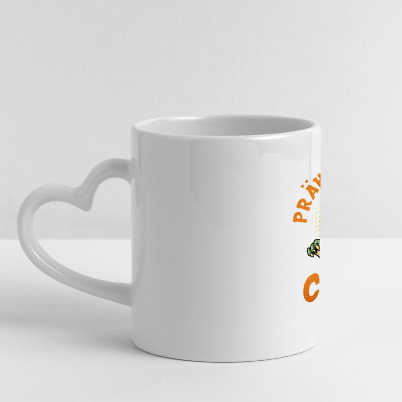 Programmation PRÉHISTORIQUE : Divertissement du CODER Mug panoramique avec anse en forme de cœur