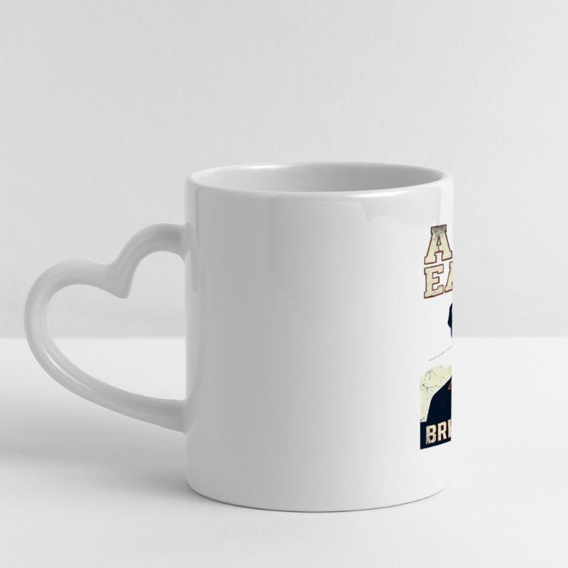 Amelia Earhart – Bring Her Home Panoramic mug with heart handle