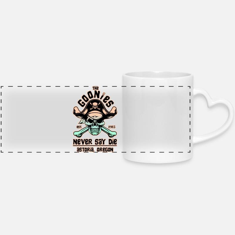 THE GOONIES 8 - Mug panoramique avec anse en forme de cœur - blanc