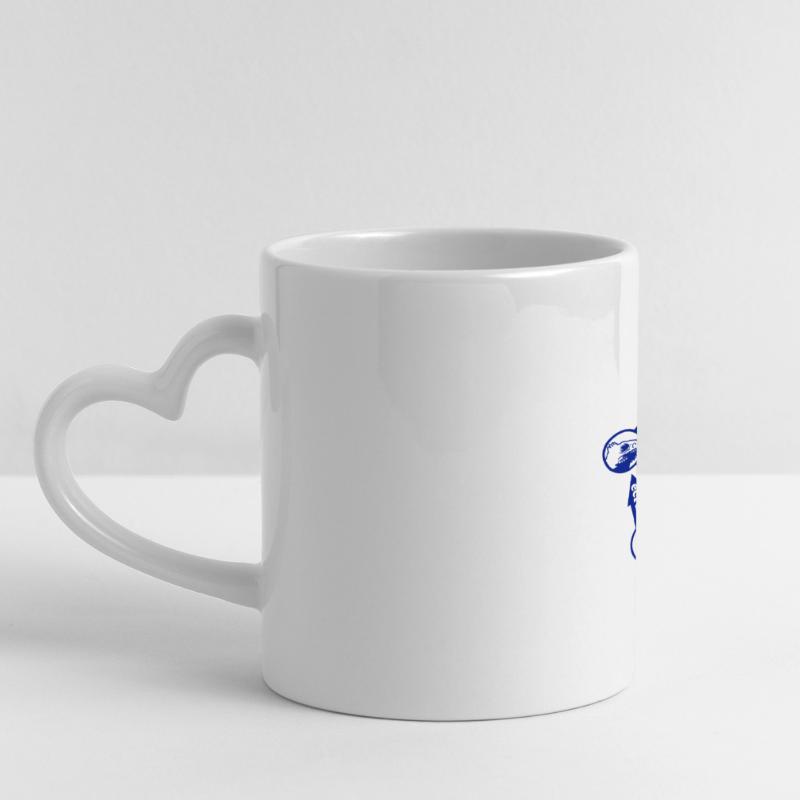 Rock Paper Scissors Eidechse Spock von Custom Panoramatasse mit Herzhenkel