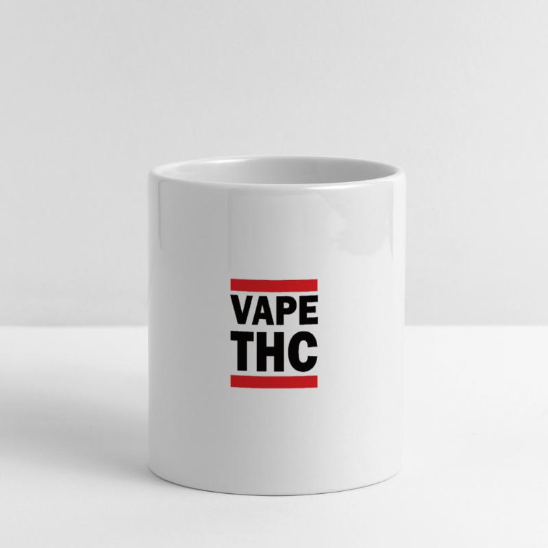 Vape THC Panoramatasse mit Herzhenkel